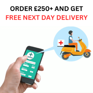 Order £250+ Get FREE next day delivery